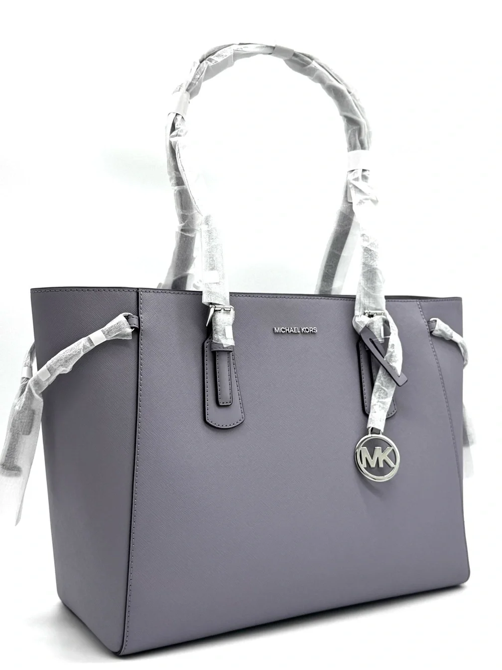 Michael Kors Voyager Large Leather Tote Bag - Lilac